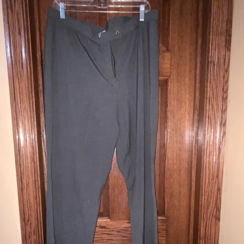 Dark Grey Women's Dress Pants East 5th Size 18W [USED - GOOD CONDITION]